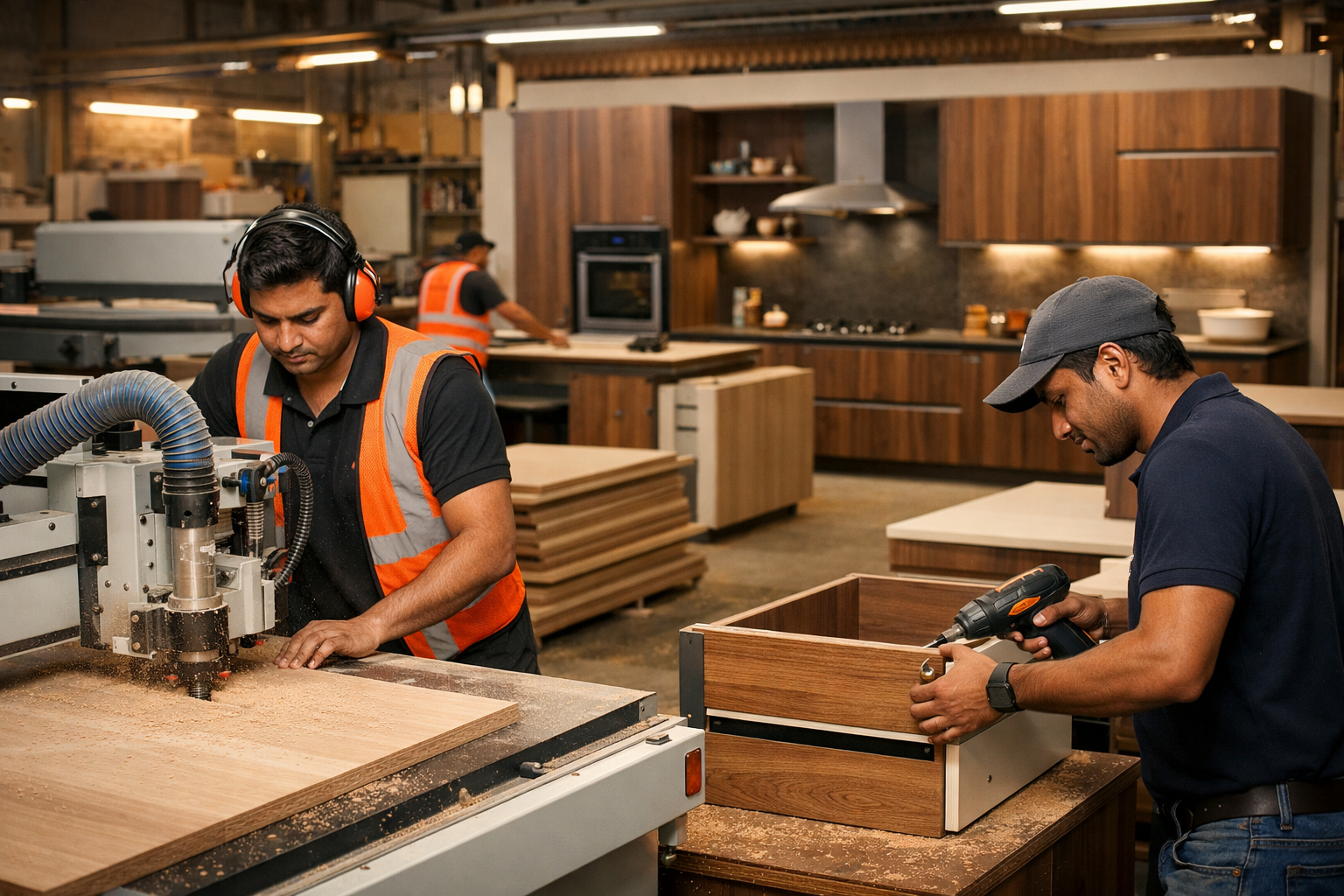 Modular kitchen manufacturing and fitting in Gurgaon